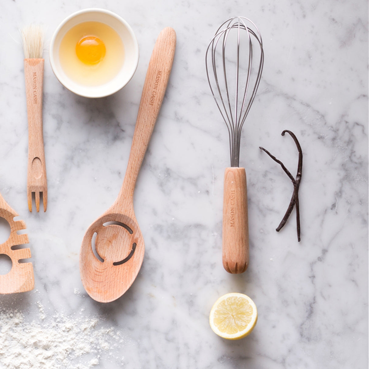 Kochlöffel mit Eiertrenner, 2 in 1