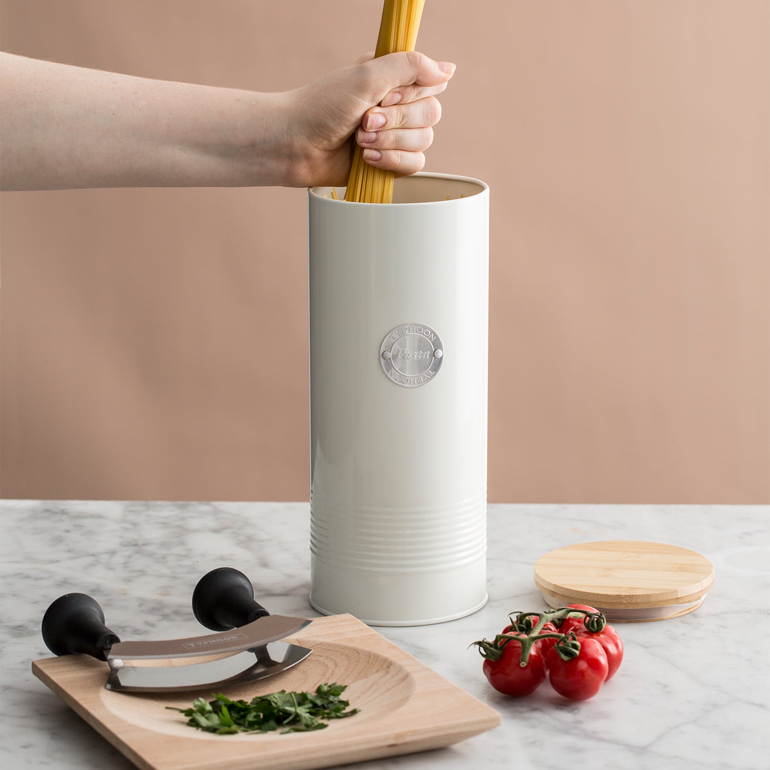 Living Collection Spaghettidose, pastellcreme, 2,5 Liter