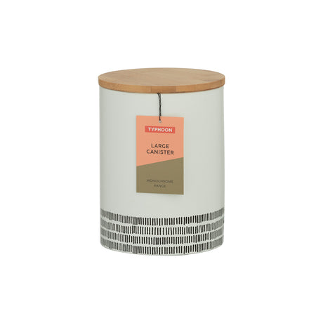 Monochrome Vorratsbehälter, weiß, 2 Liter