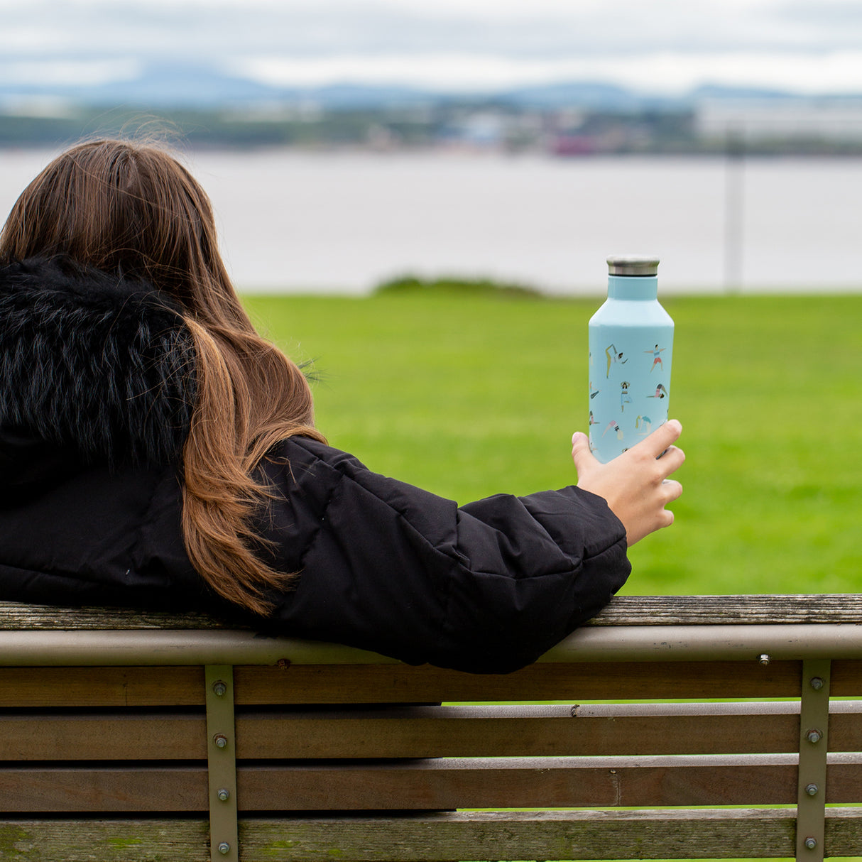 PURE | ACTIVE Isolierflasche aus Edelstahl, 500 ml