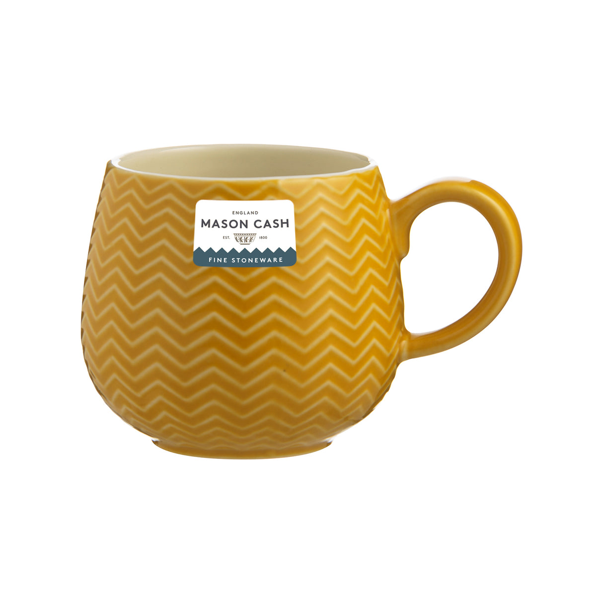 Geprägte Tasse mit Zack, 350 ml, in 2 Farben