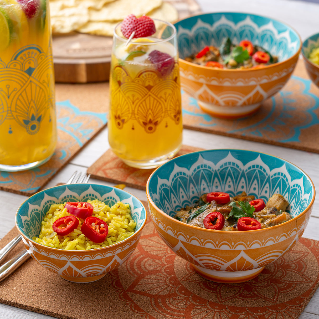 Worlds Foods | India Schale in 3 Größen