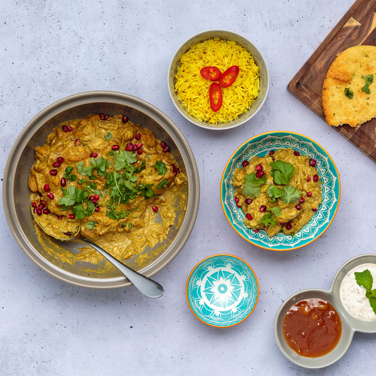 Worlds Foods | India Schale in 3 Größen