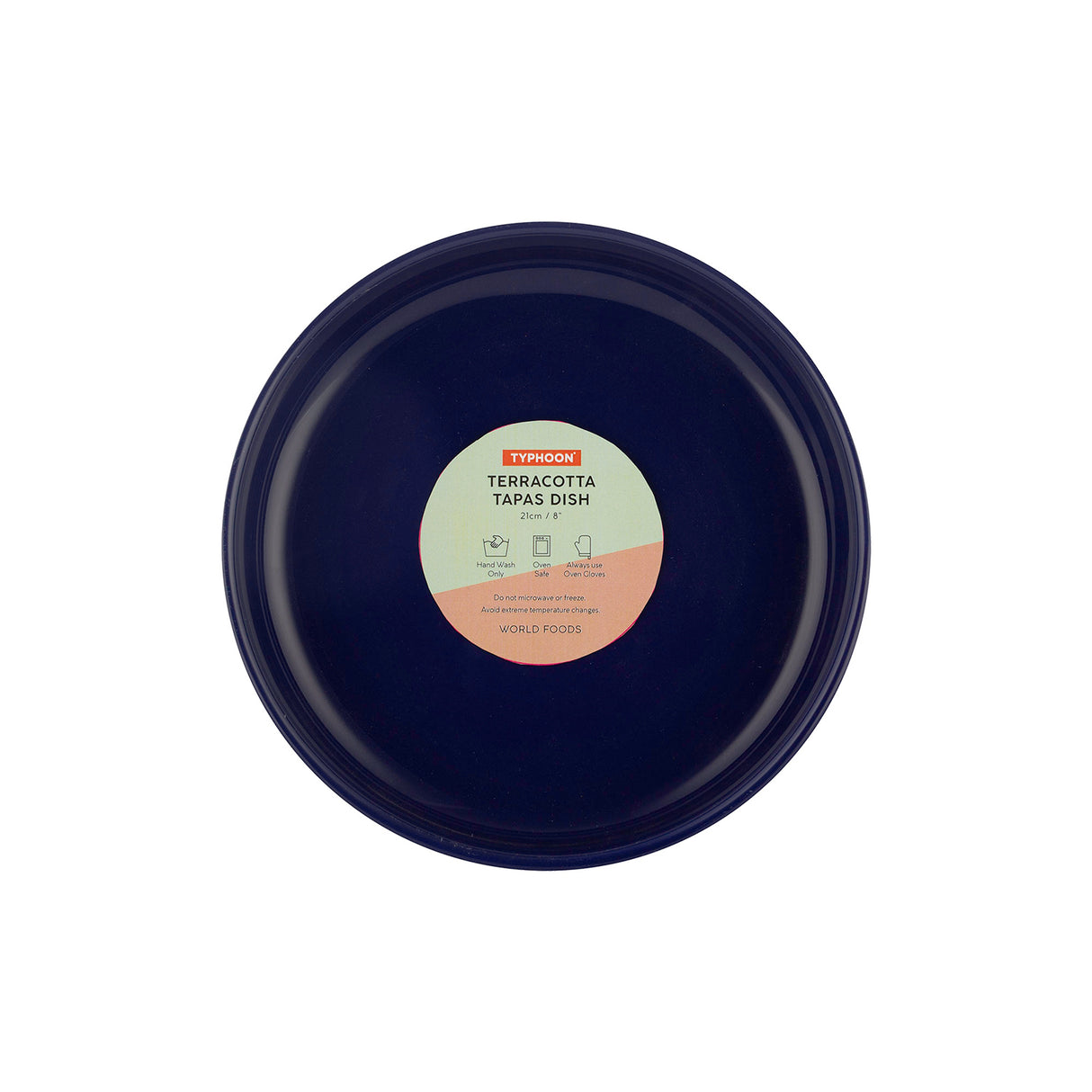 Worlds Foods | Tapas Ofenform, dunkelblau, 21 cm