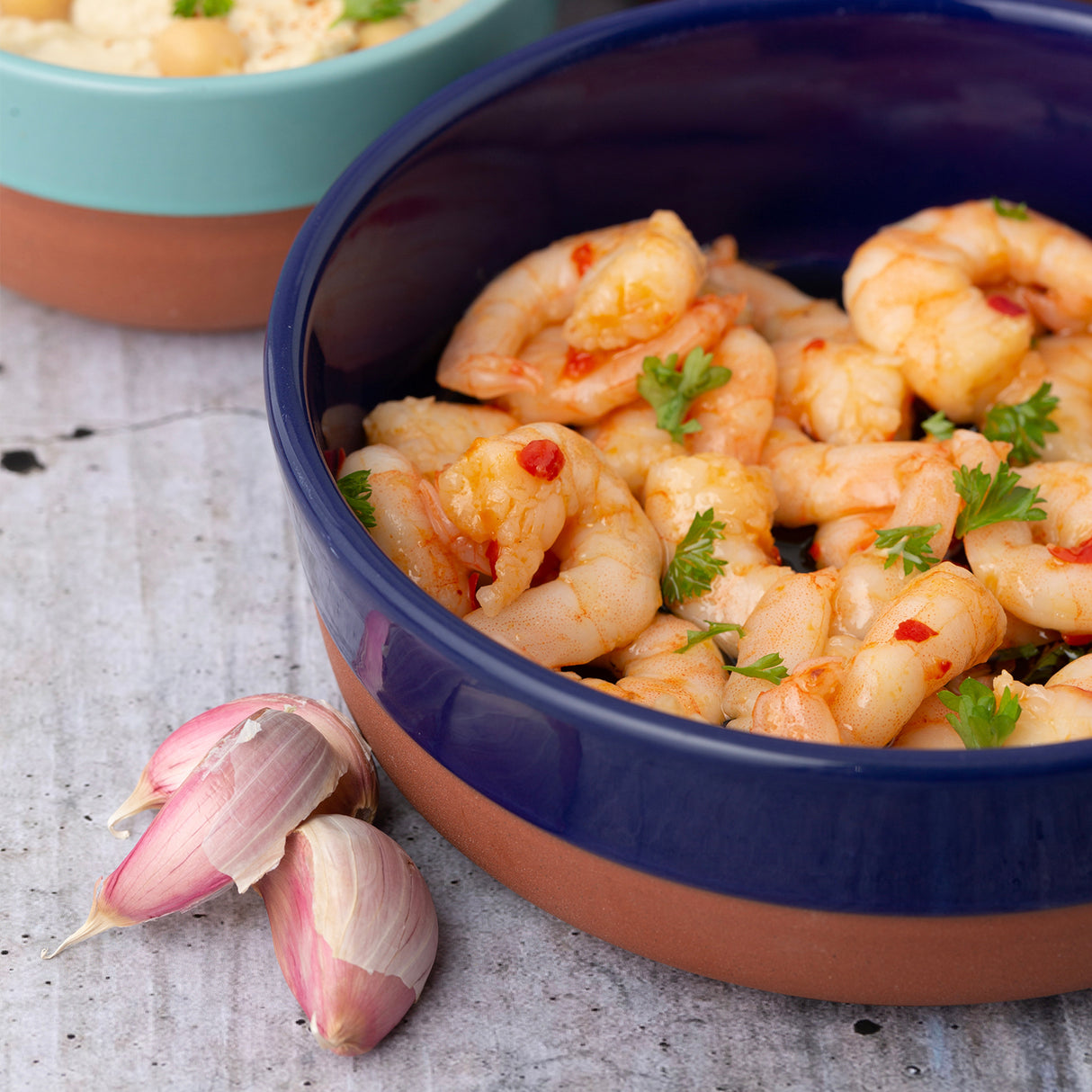 Worlds Foods | Tapas Schale, rund, dunkelblau, 3 Größen