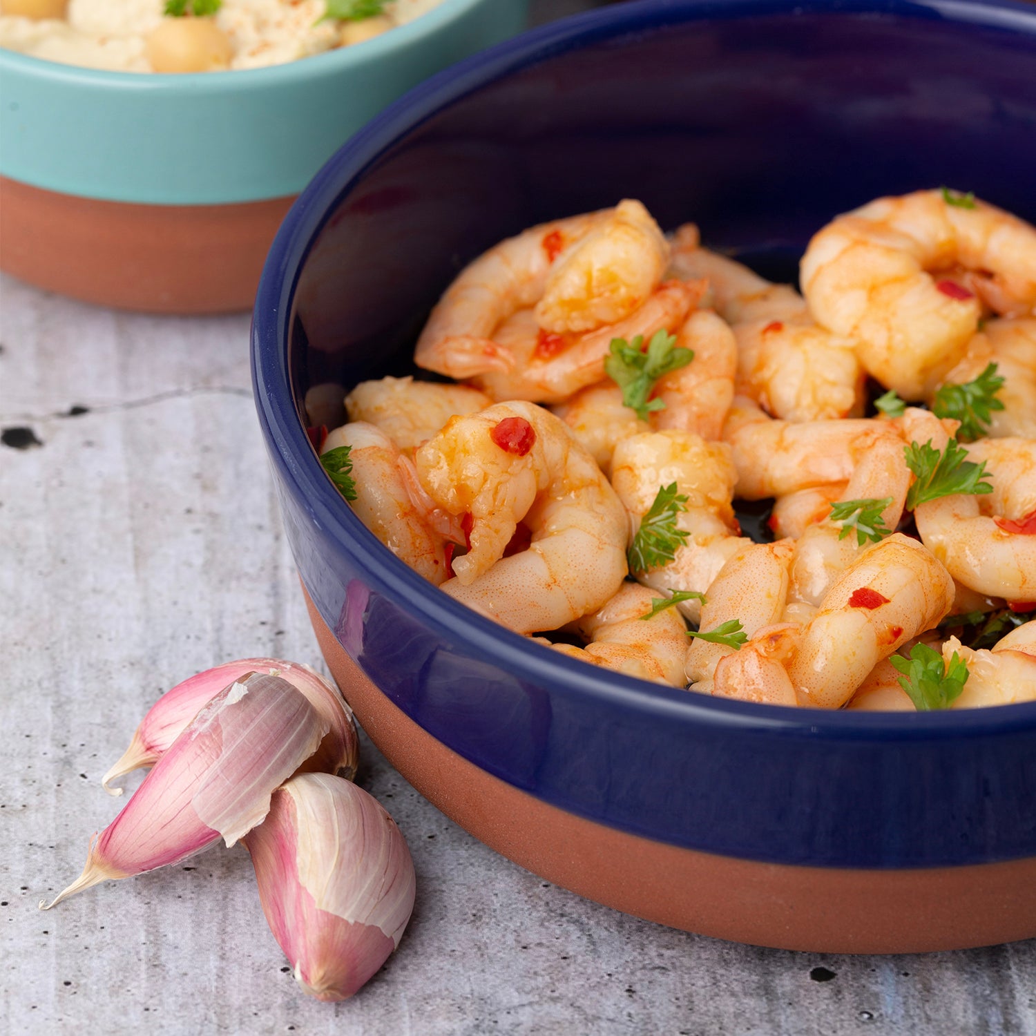 Worlds Foods | Tapas Schale, rund, dunkelblau, 3 Größen