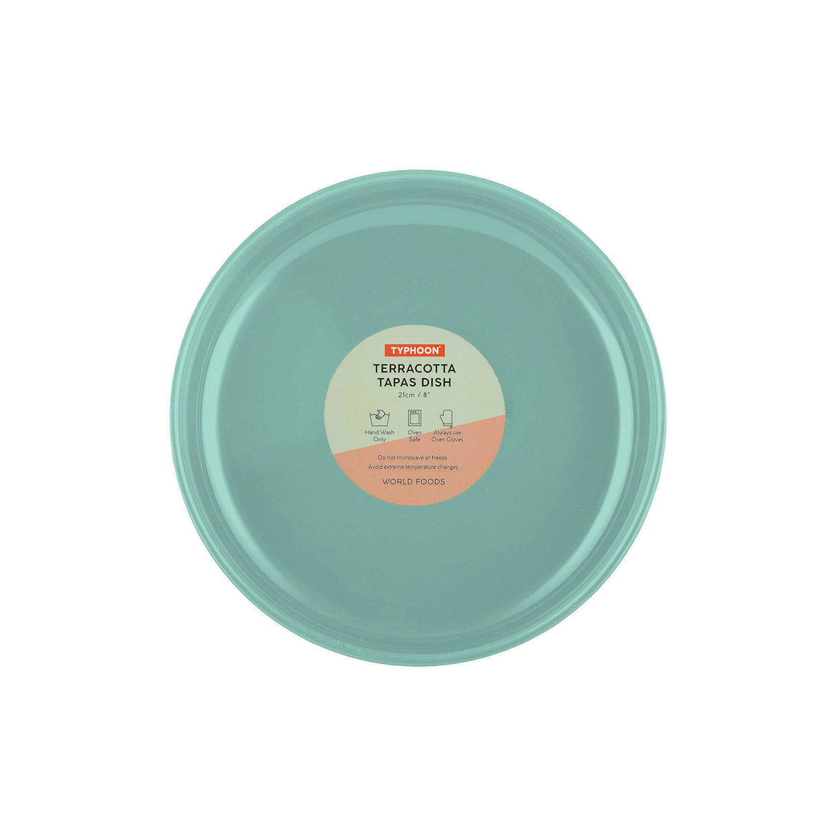 Worlds Foods | Tapas Ofenform, hellblau, 21 cm