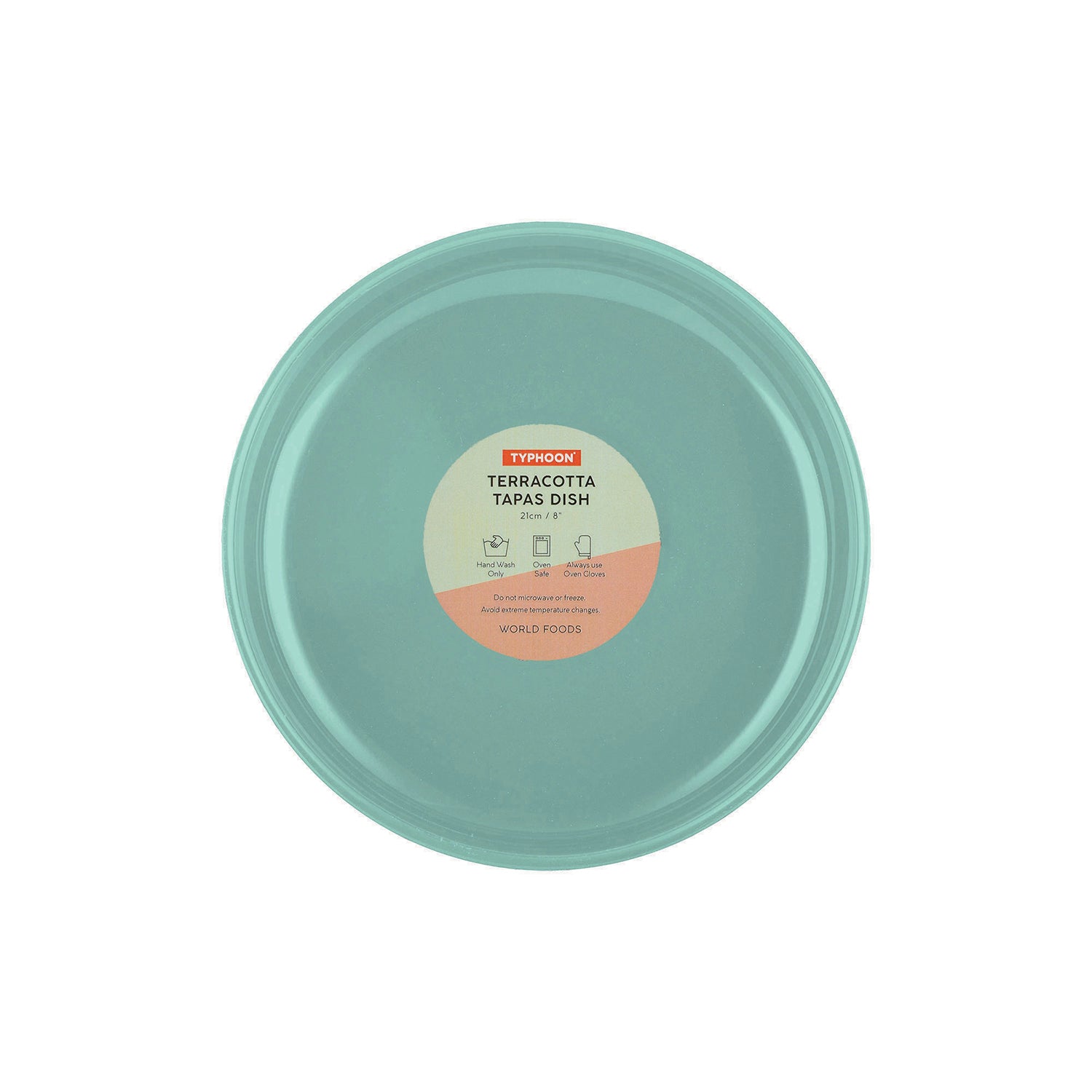 Worlds Foods | Tapas Ofenform, hellblau, 21 cm