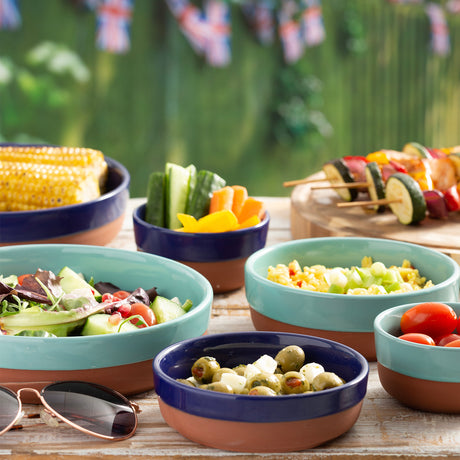 Worlds Foods | Tapas Ofenform, hellblau, 21 cm