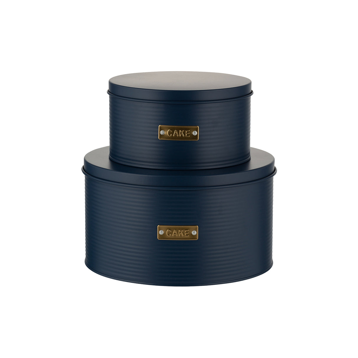OTTO COLLECTION NAVY 2er Set Kuchendosen, 2,5 und 6,7 Liter