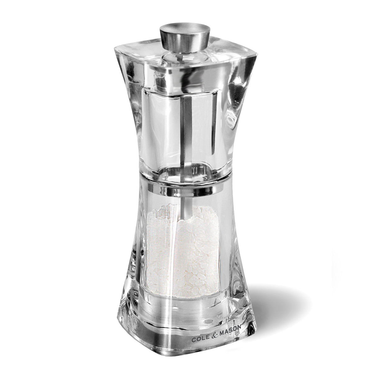 Acryl-Edelstahl-Mühle CRYSTAL - Salzmühle