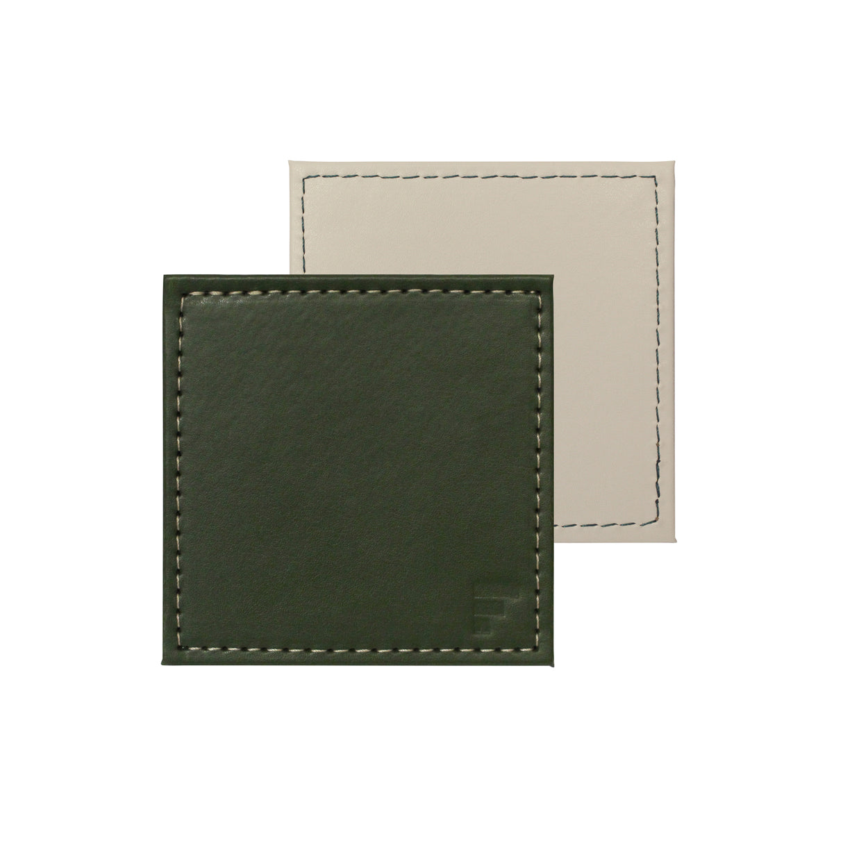 Tablett, Tischset, Untersetzer, Olive/Elfenbein in 4 Varianten