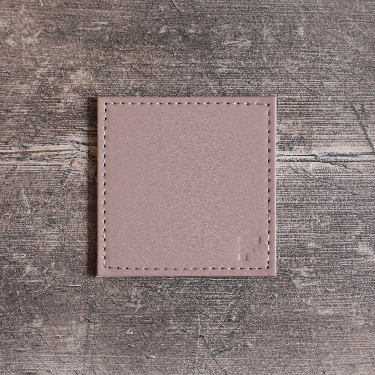 Tablett, Tischset, Untersetzer, Altrosa/Stein