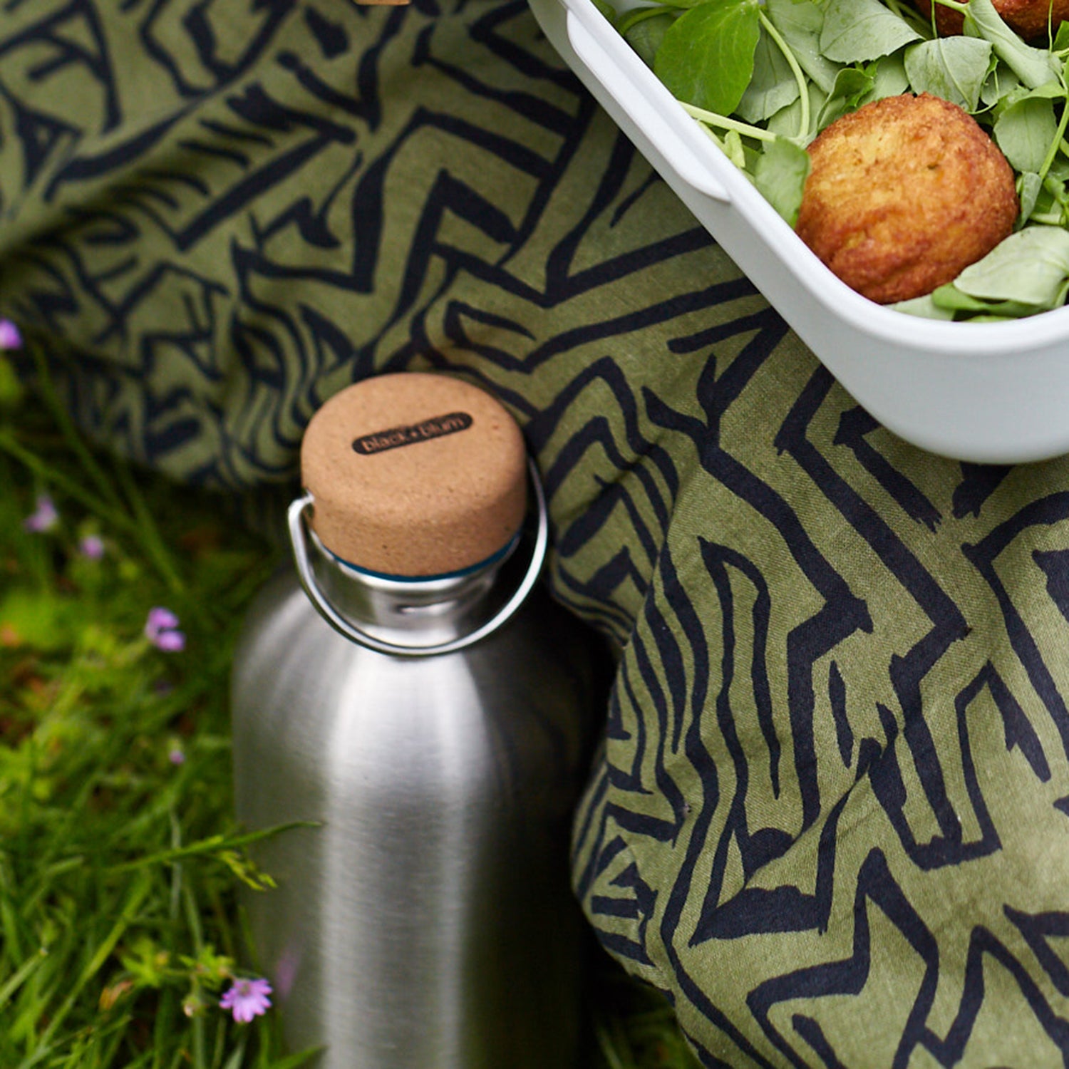 Wasserflasche aus Edelstahl, 600 ml