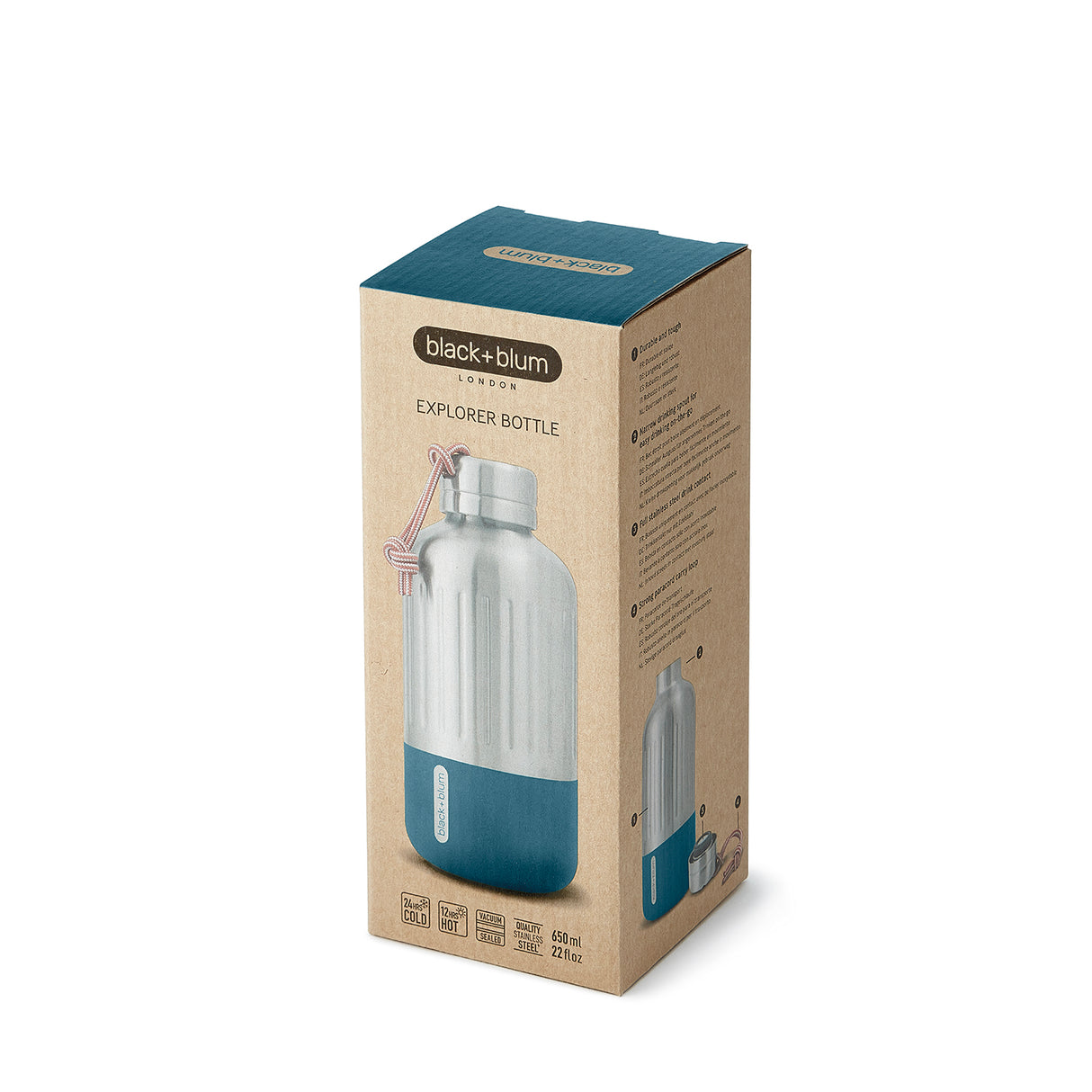 Explorer Isolierflasche aus Edelstahl, 650 ml