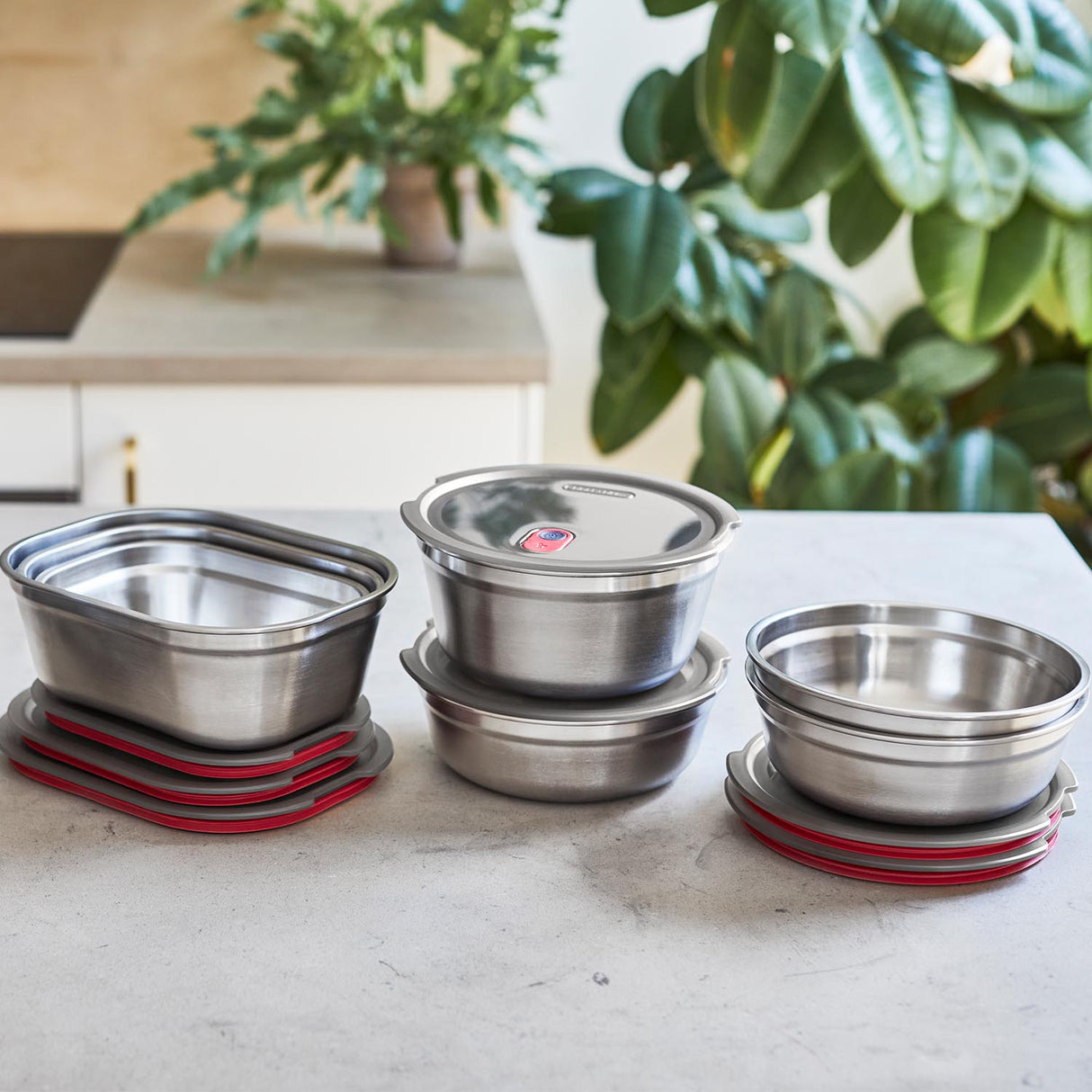 Multifunktions-Box aus Edelstahl, 650 ml