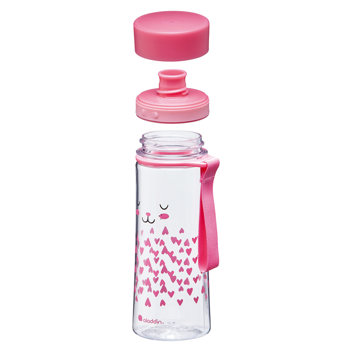 AVEO - Kindertrinkflasche mit Tiermotiv, 2 Varianten, 350 ml