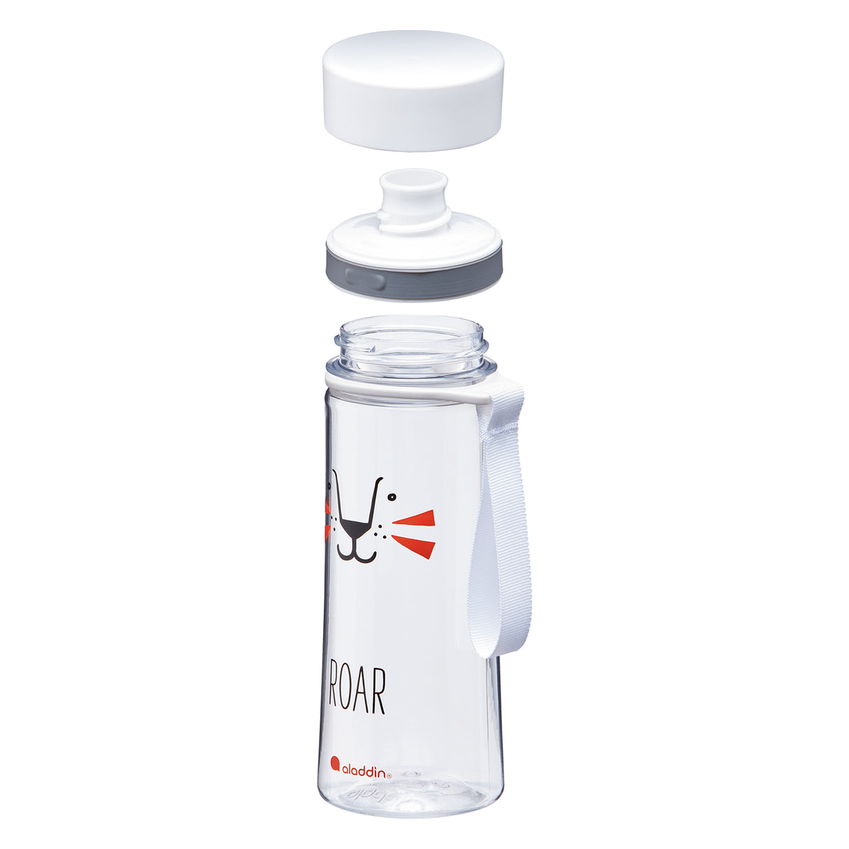AVEO - Kindertrinkflasche mit Tiermotiv, 2 Varianten, 350 ml