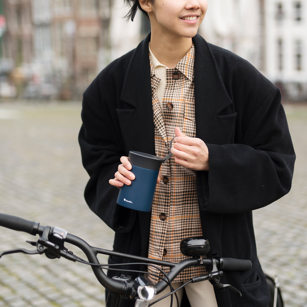 Bistro Lunch-Thermobecher, 400ml, in 5 Farben