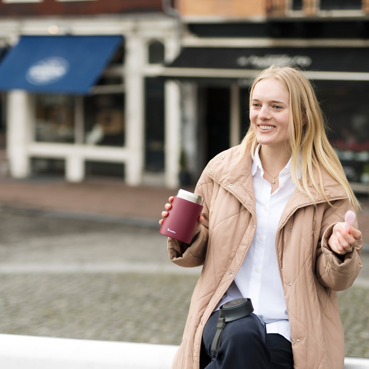 Bistro Lunch-Thermobecher, 400ml, in 5 Farben