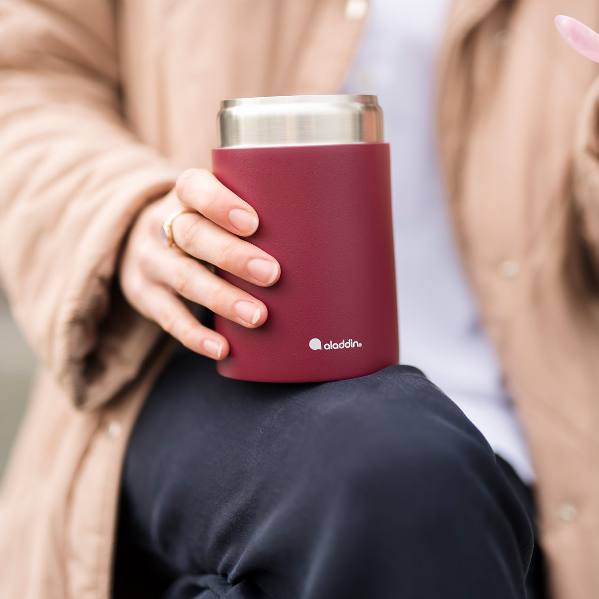 Bistro Lunch-Thermobecher, 400ml, in 5 Farben