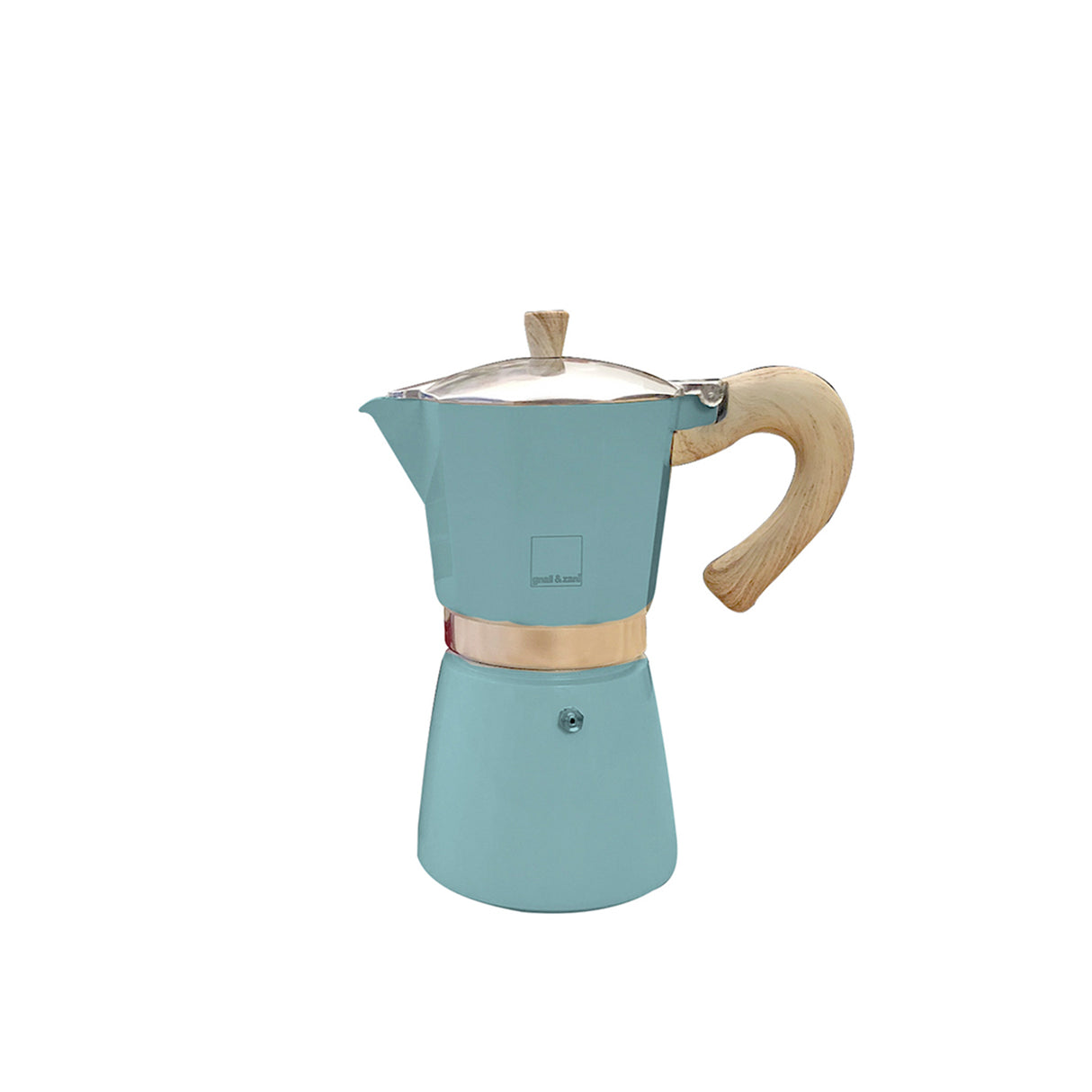 Espressokocher Venezia, mintgrün, in 3 Größen