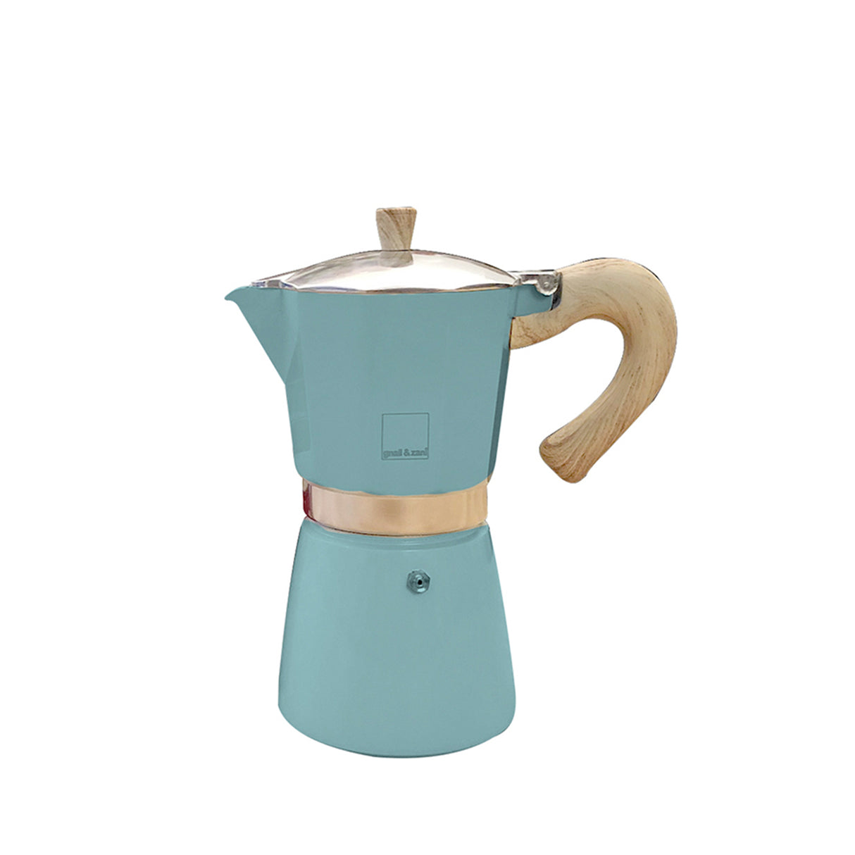 Espressokocher Venezia, mintgrün, in 3 Größen
