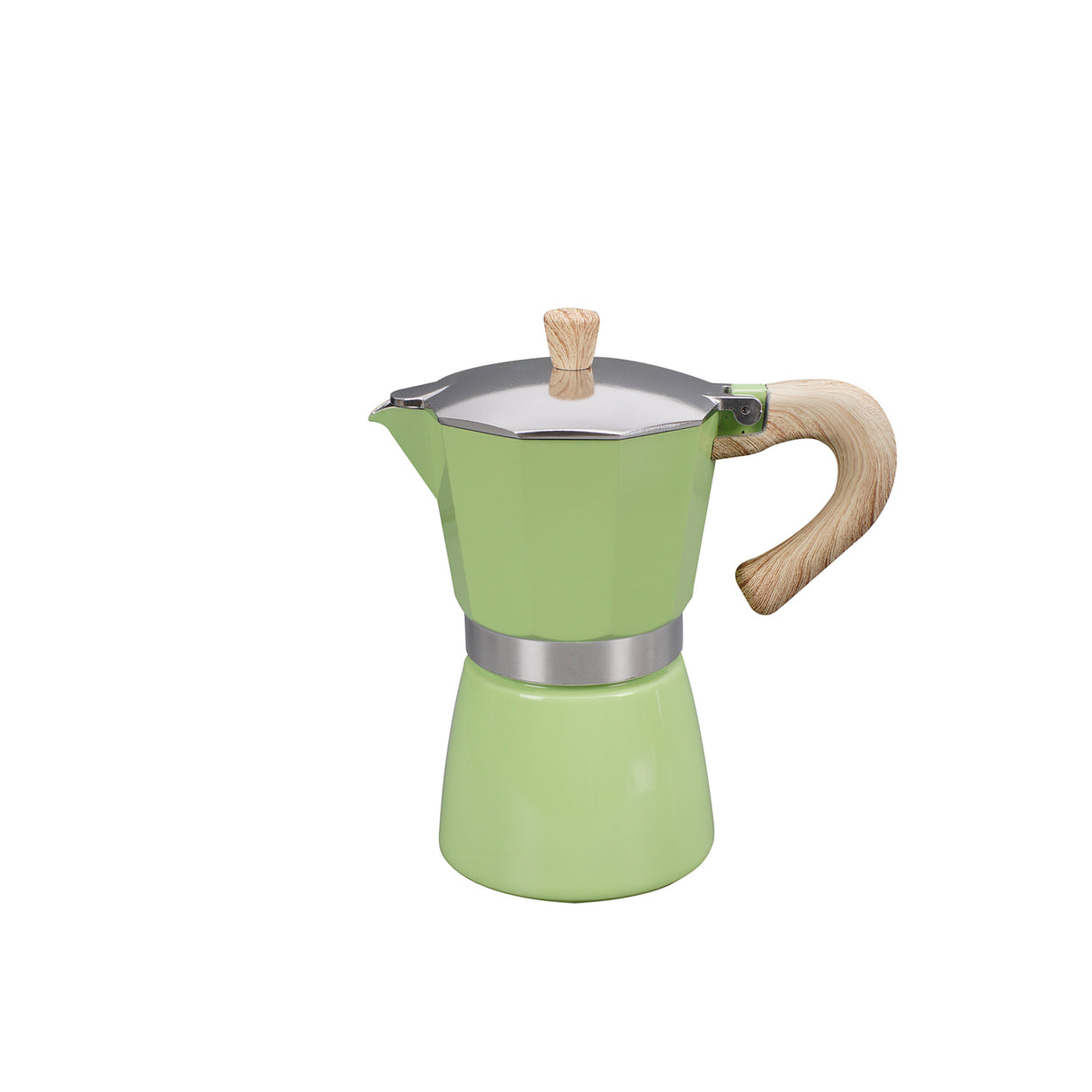 Espressokocher Venezia, hellgrün, 9 Tassen