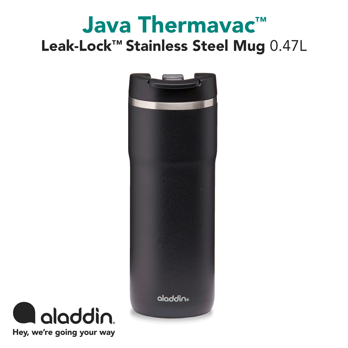 Barista Thermobecher, Lava-Schwarz, in 3 Größen