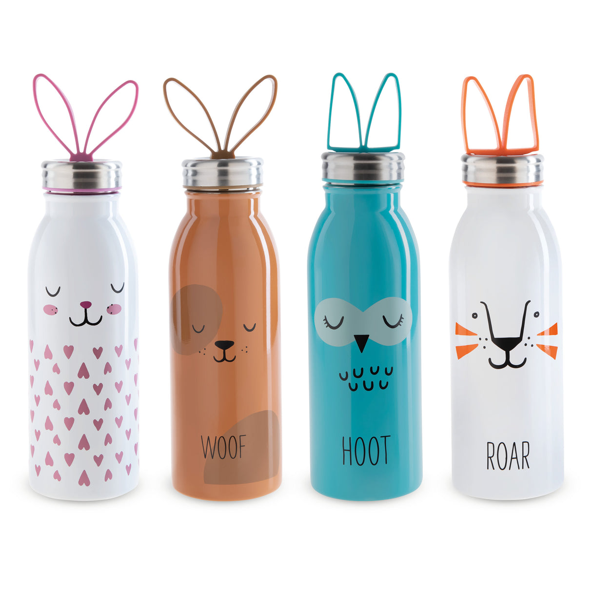 Zoo Kinder Isolierflasche Hase, 430 ml