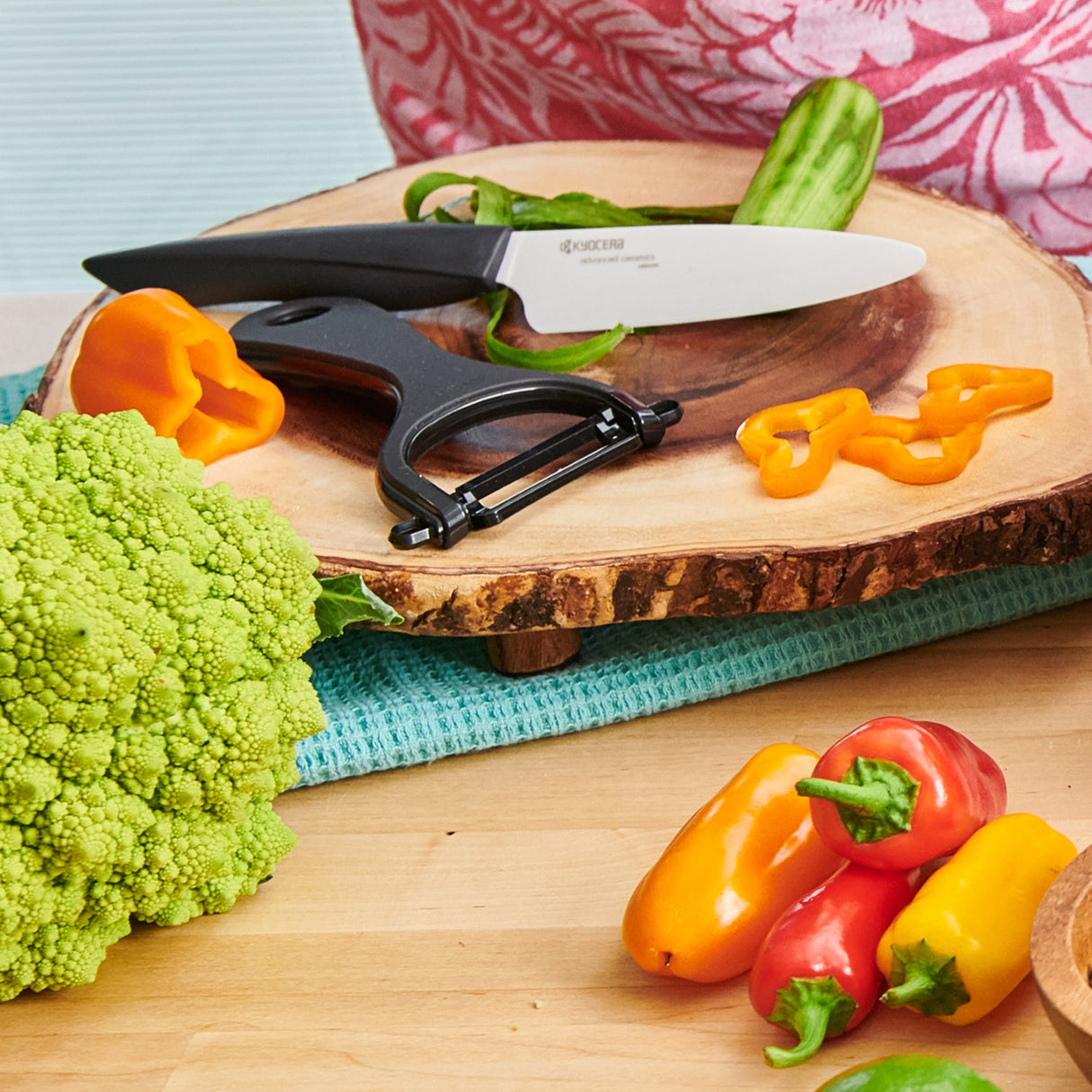 2. Wahl - Keramikschäler mit Softtouch-Griff, Klinge: 4 cm - Verpackung beschädigt