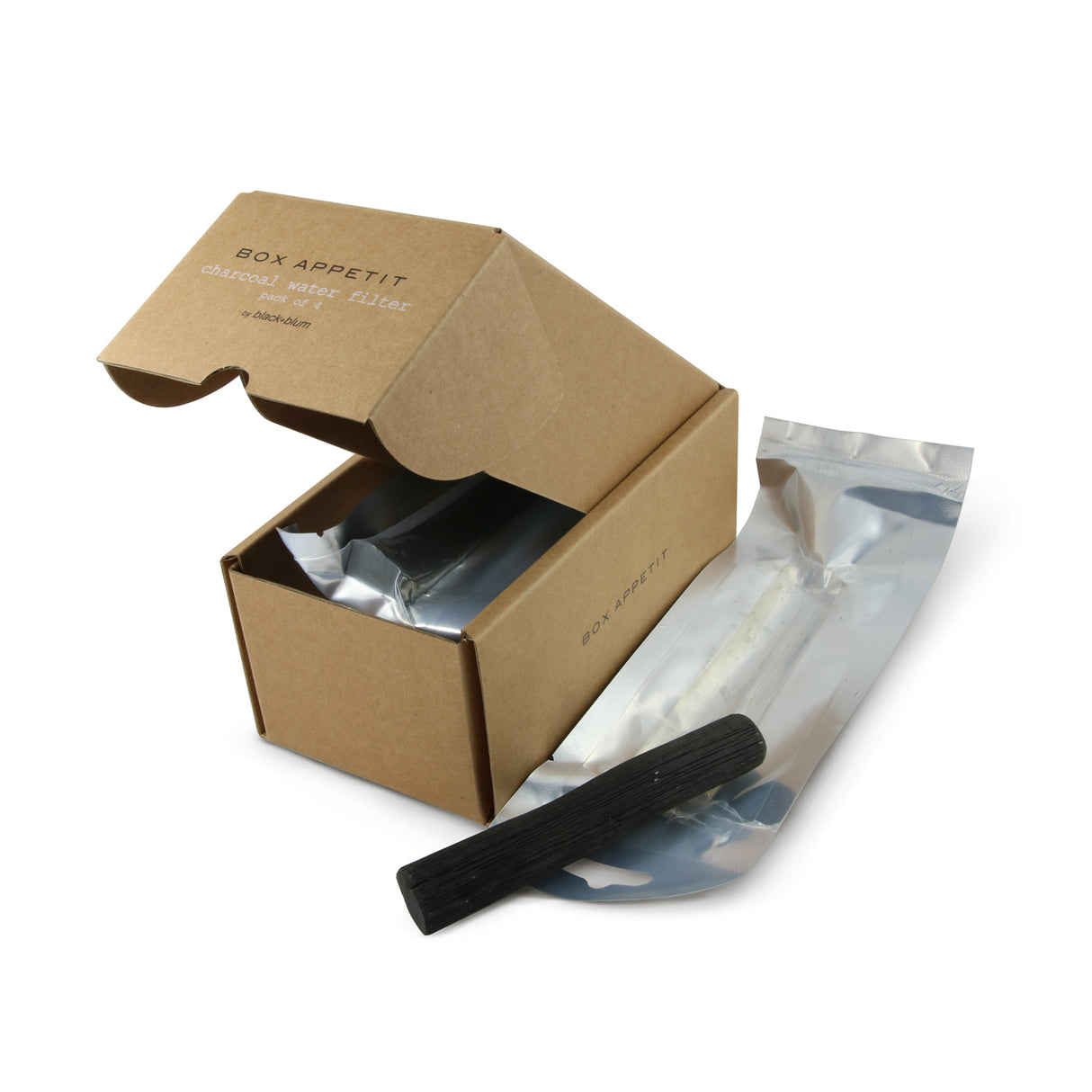 4 Aktivkohlefilter in Geschenkbox