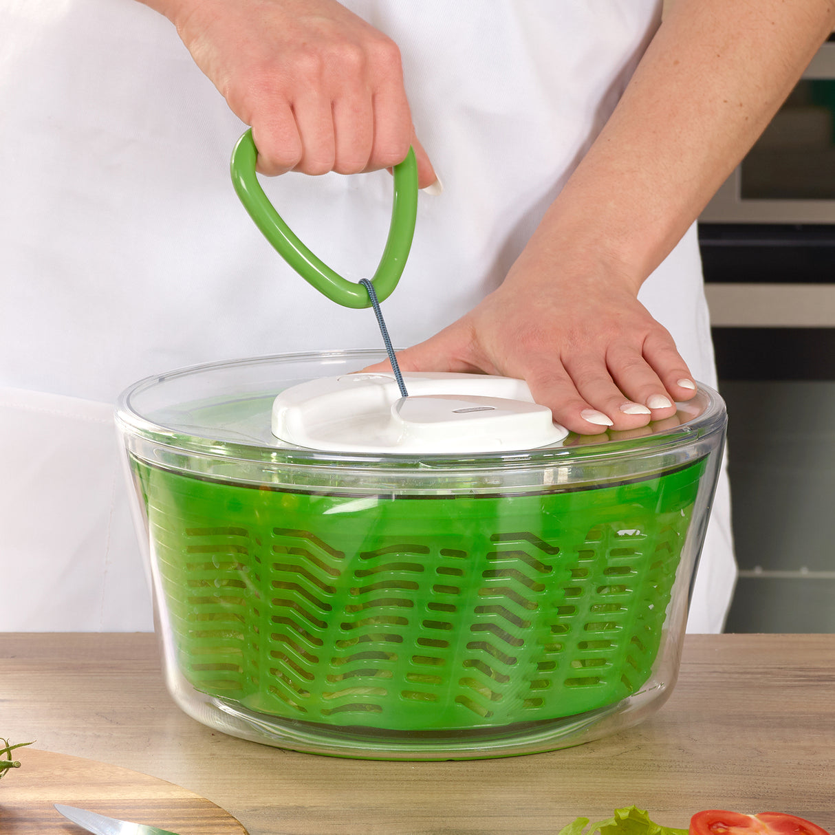 Easy Spin 2 Salatschleuder grün 26 cm