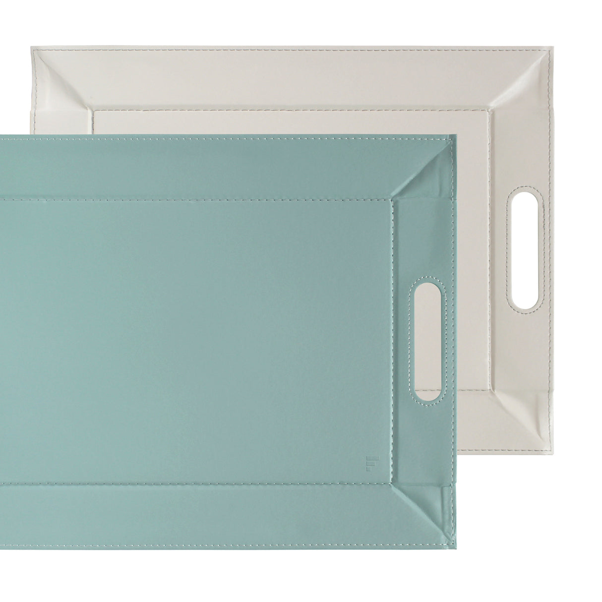 Wendetablett, Mint/Grau in 2 Größen