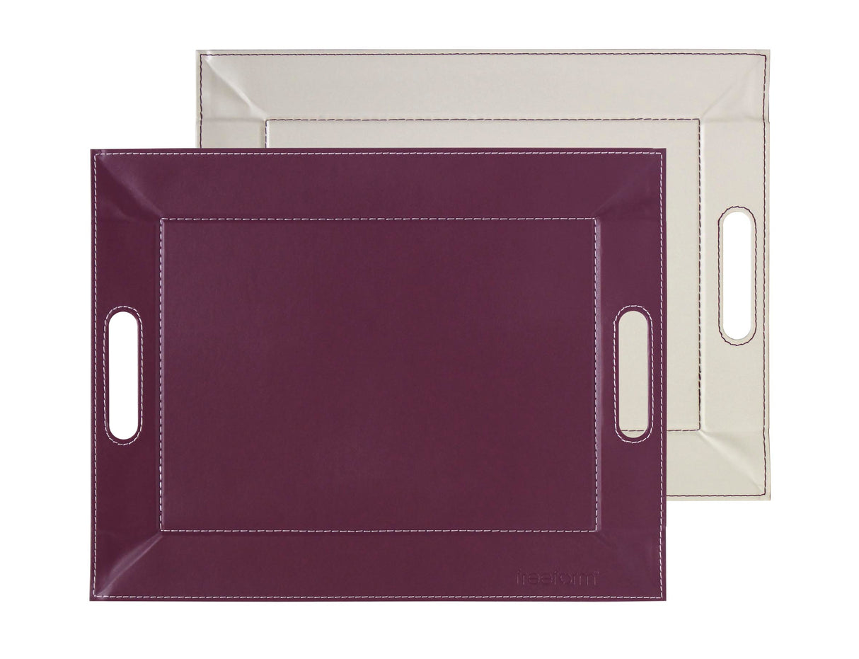 Wendetablett, Pflaume/Elfenbein, 2 Größen