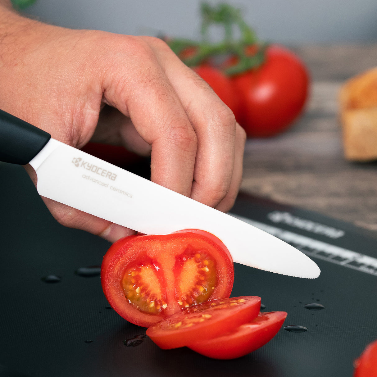 GEN Tomaten Keramikmesser, Klinge: 12,5 cm