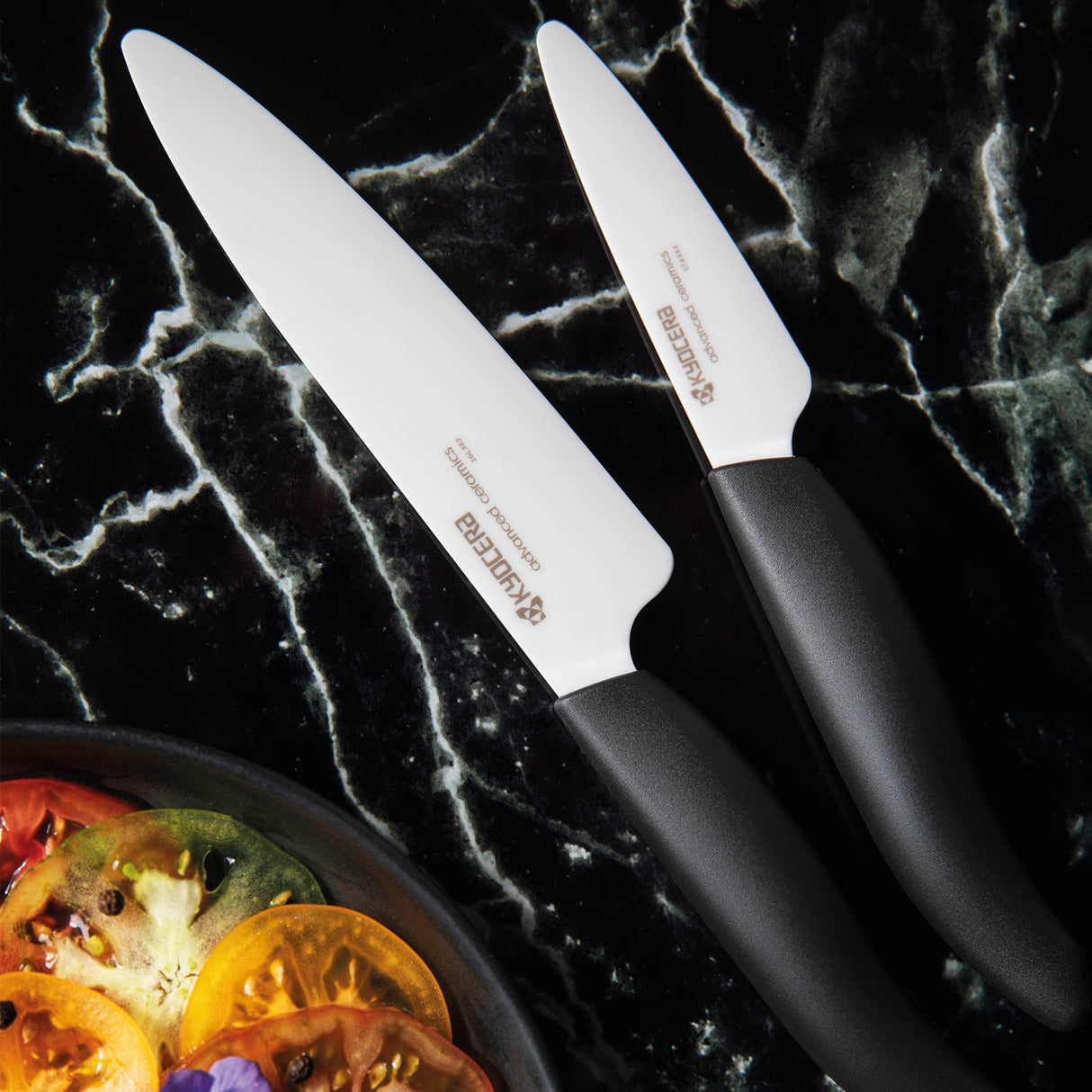 GEN 3er Messer-Set: Schäl-, Obst- und Gemüse-, Santokumesser