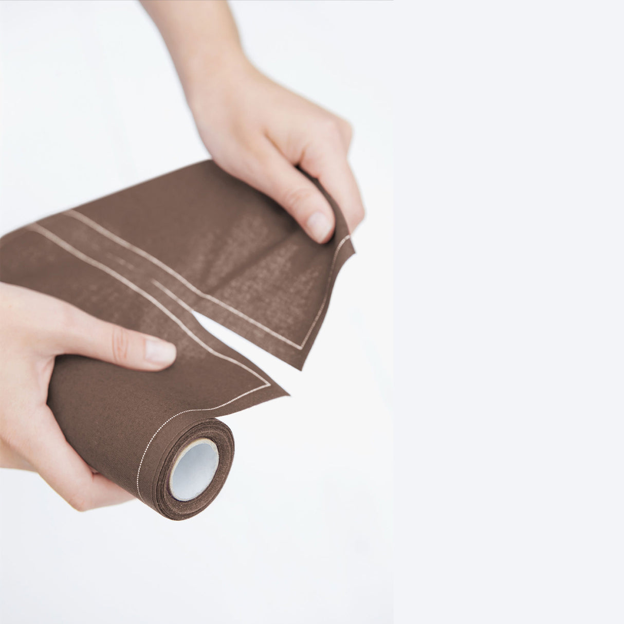 Servietten und Tischset - Taupe - in 4 Varianten