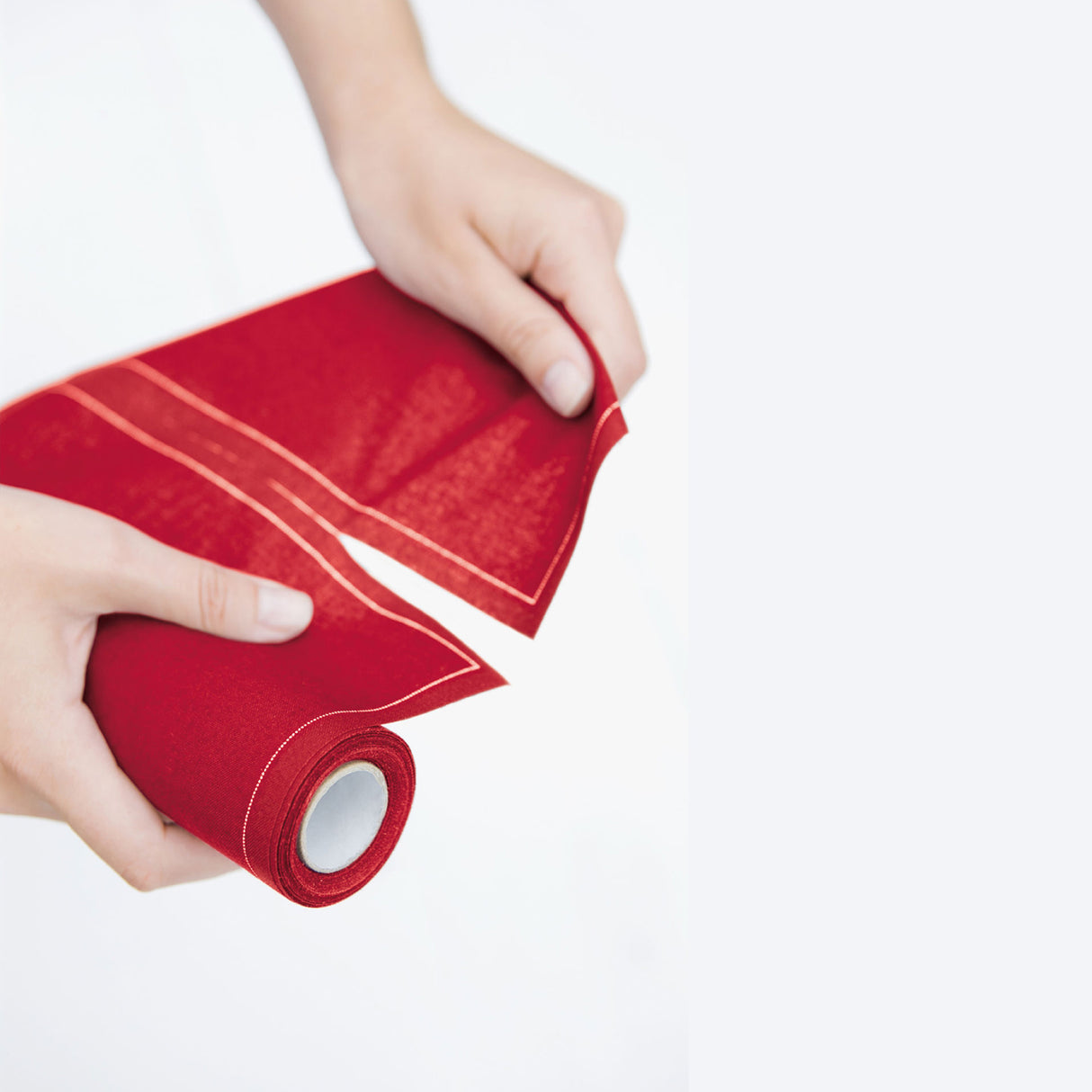 Servietten und Tischset - Lipstick Rot - in 4 Varianten