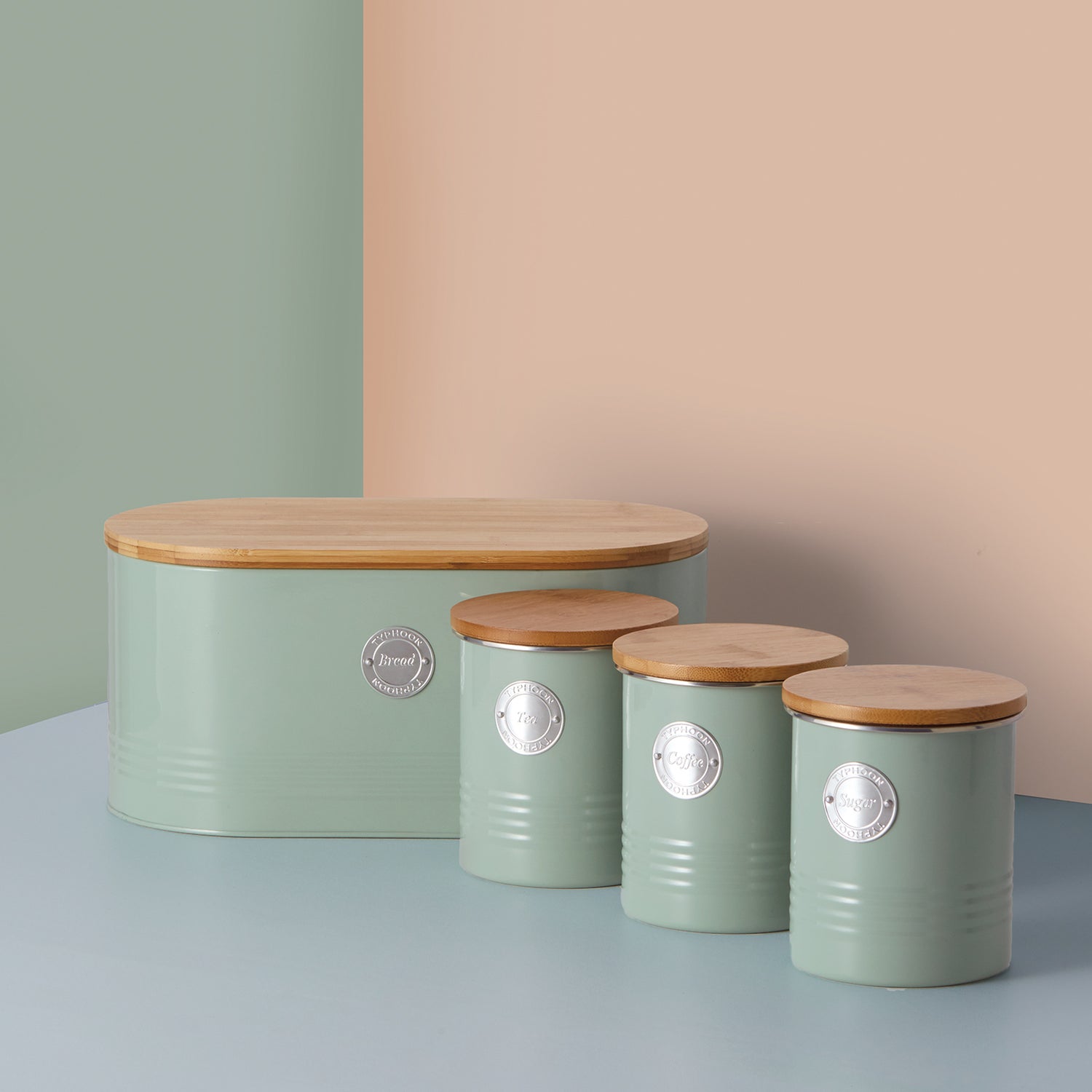 Living Collection Kaffeedose, pastellgrün, 1 Liter