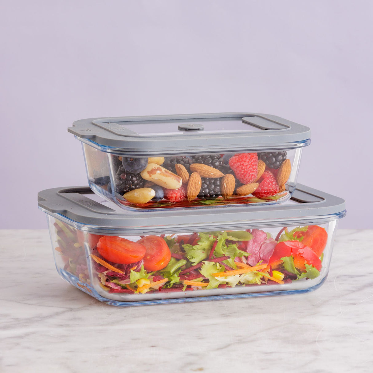 Frischhaltedose aus Glas