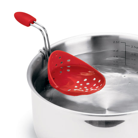 Silikon-Eier-Pochierer - rot, 2er Set