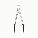 Mini-Koch- und Servierzange schwarz, Länge: 18 cm