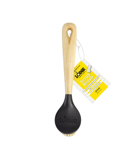 Braune Lodge Bürste mit natürlichen Borsten, handgefertigte Haarbürste für schonendes Styling und Pflege.