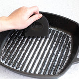 LODGE | Schaber für Grillpfannen, schwarz/rot, 2er-