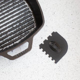 LODGE | Schaber für Grillpfannen, schwarz/rot, 2er-