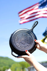 LODGE | Gusseiserne Pfanne, CLASSIC, US-Flagge, 25,