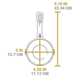 LODGE | Schmelztopf, CLASSIC, schwarz, 13,3 cm