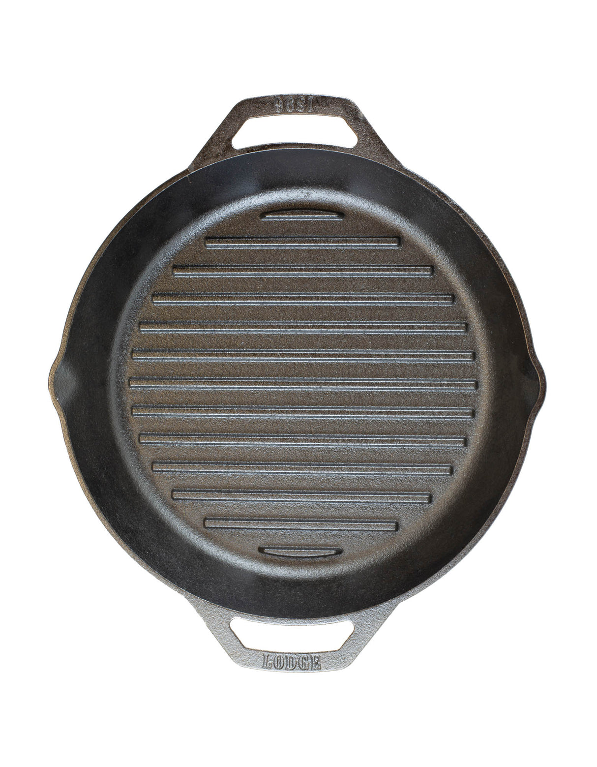 LODGE | Grillpfanne, Doppelgriff, CLASSIC, schwarz,