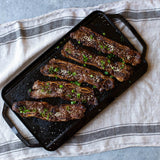 LODGE | Grillplatte, 2-seitig, glatt/gerillt, CHEF,